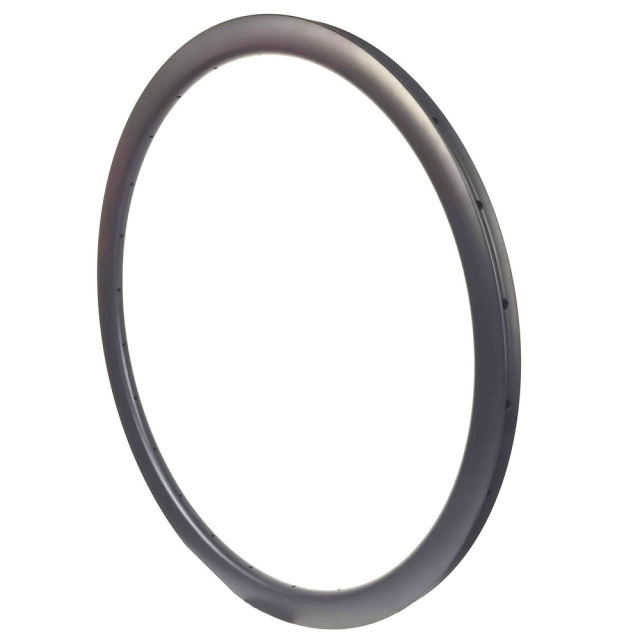 700C 25 mm External Width Road Bike Carbon Rims Tubeless Clincher Tubular Disc Brake Super Light Toray T800