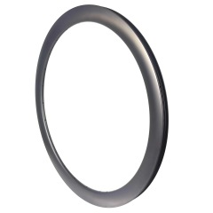 700C 25 mm External Width Road Bike Carbon Rims Tubeless Clincher Tubular Disc Brake Super Light Toray T800