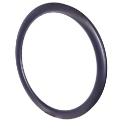 700c Road Gravel Bike Carbon Rim Tubeless 28mm External Width 21mm Internal Width Super Light Symmetrical Asymmetrical Toray T800