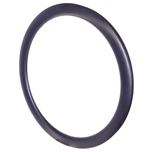 700c Road Gravel Bike Carbon Rim Tubeless 28mm External Width 21mm Internal Width Super Light Symmetrical Asymmetrical Toray T800