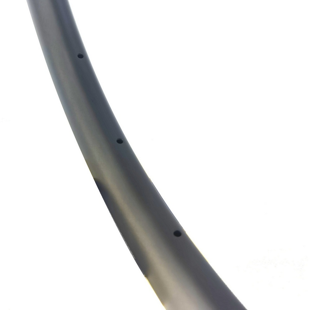 700c Road Gravel Bike Carbon Rim Tubeless 28mm External Width 21mm Internal Width Super Light Symmetrical Asymmetrical Toray T800