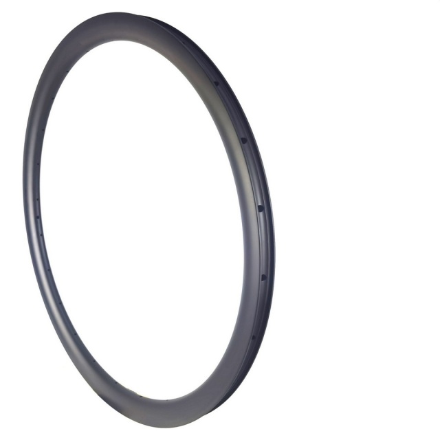 700C Hookless Road Gravel Carbon Rims 28mm External Width 23mm Internal Width Disc Brake Super Light