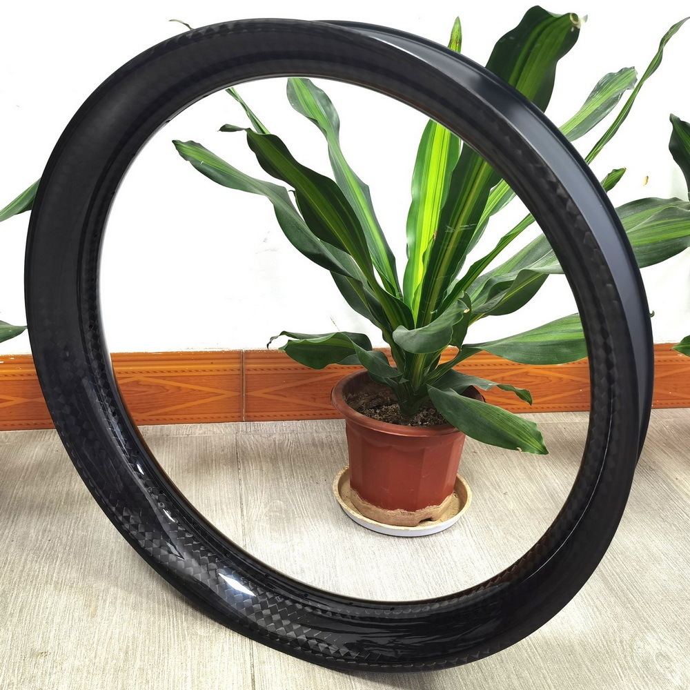 26 Inch Fat Bike Carbon Rims 90 mm Width Tubeless 35mm Profiles Hookless