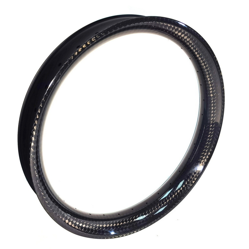 26 Inch Fat Bike Carbon Rims 90 mm Width Tubeless 35mm Profiles Hookless