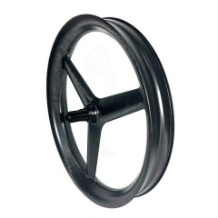 26ER Tri Spoke Fat Bike Carbon Wheels Center Lock 80MM External Width Tubeless Ratchet Hub System