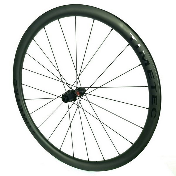 Light Weight Gravel Carbon Wheels 30 mm External Width Tubeless Hook Hookless Center Lock