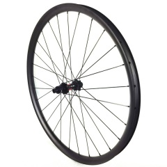 Super Light 29ER MTB Carbon Wheels 35mm External Width 25mm Depth Asymmetrical DT 240 EXP Boost