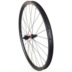 Super Light 29ER MTB Carbon Wheels 35mm External Width 25mm Depth Asymmetrical DT 240 EXP Boost