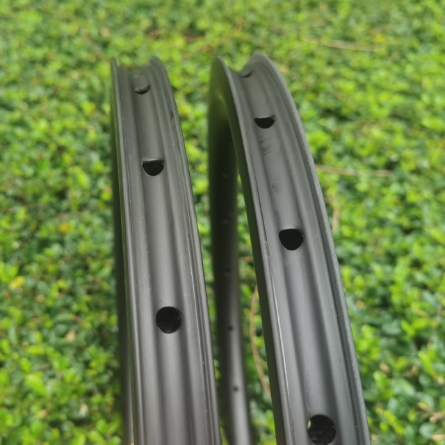 451 Folding Bike Carbon Rims Tubeless Ready Compatible With Clincher 38mm 45mm Depth