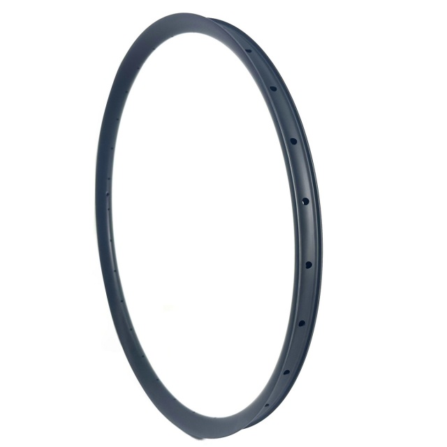Super Light 29er MTB Carbon Rims 36mm Width 23mm Profile Asymmetrical Tubeless
