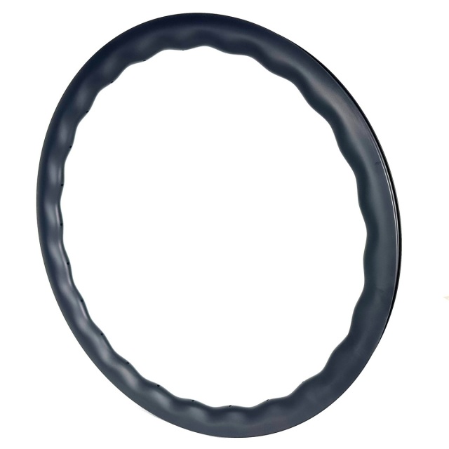700C Wave Design Gravel Carbon Rims Super Light 31mm External Width 25mm Inner Width Tubeless Width Hook