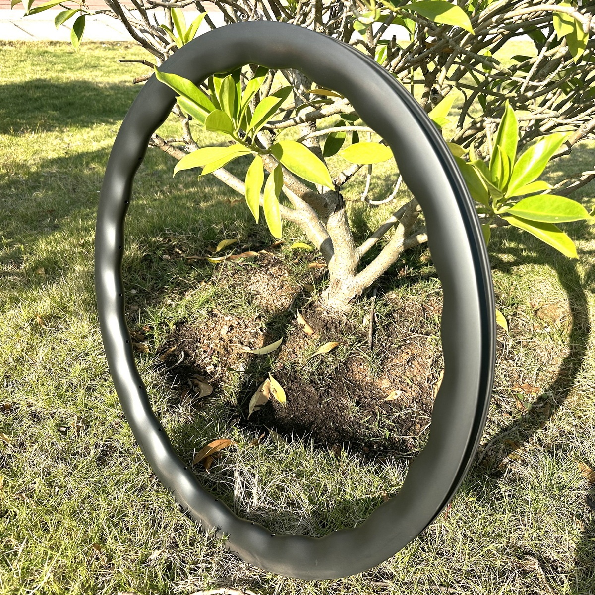 700C Wave Design Gravel Carbon Rims Super Light 31mm External Width 25mm Inner Width Tubeless Width Hook