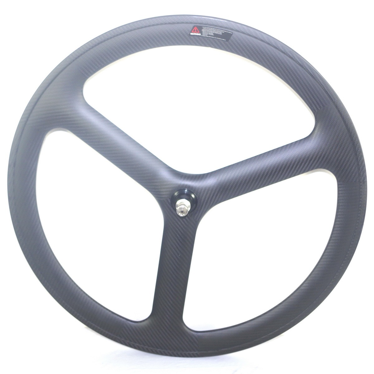700C Tri Spoke Track Bike Carbon Wheels 50mm Height 24mm Width Clincher Tubular Fixed Gear Bicycle Wheels Flipflop