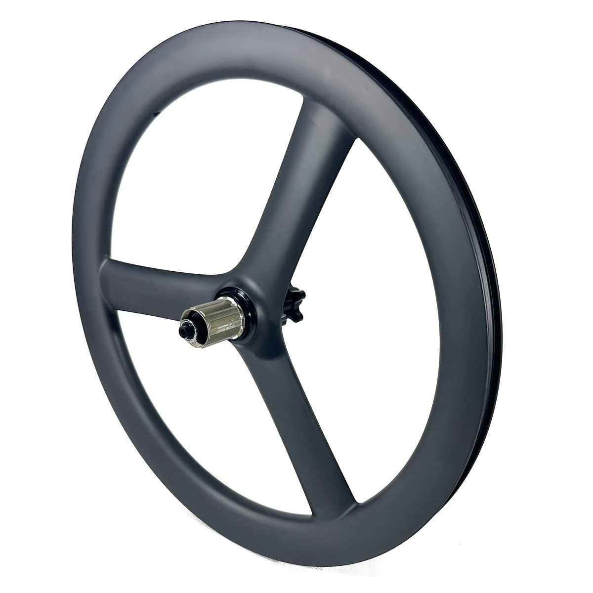 20 Inch Tri Spoke 451 Carbon Wheels 40mm Depth Tubeless Compatible With Clincher