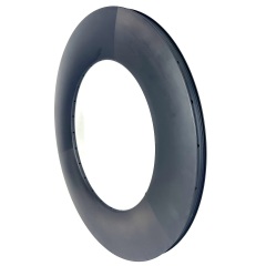 700C Road Time Trial Bike Carbon Rims 120mm Profile 28mm External Width 21.5mm Inner Width Tubeless Tubular
