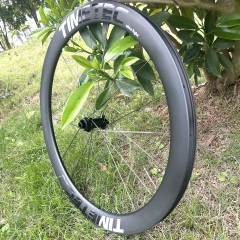 700C Ultra Light Gravel Bike Carbon Wheels 24MM Inner Width T800 Carbon Spokes Centerlock Tubeless Ready HG XDR 30mm 35mm 40mm 45mm 50mm 55mm 60mm