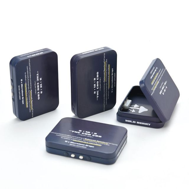 Tin Box With Child Safety Lock