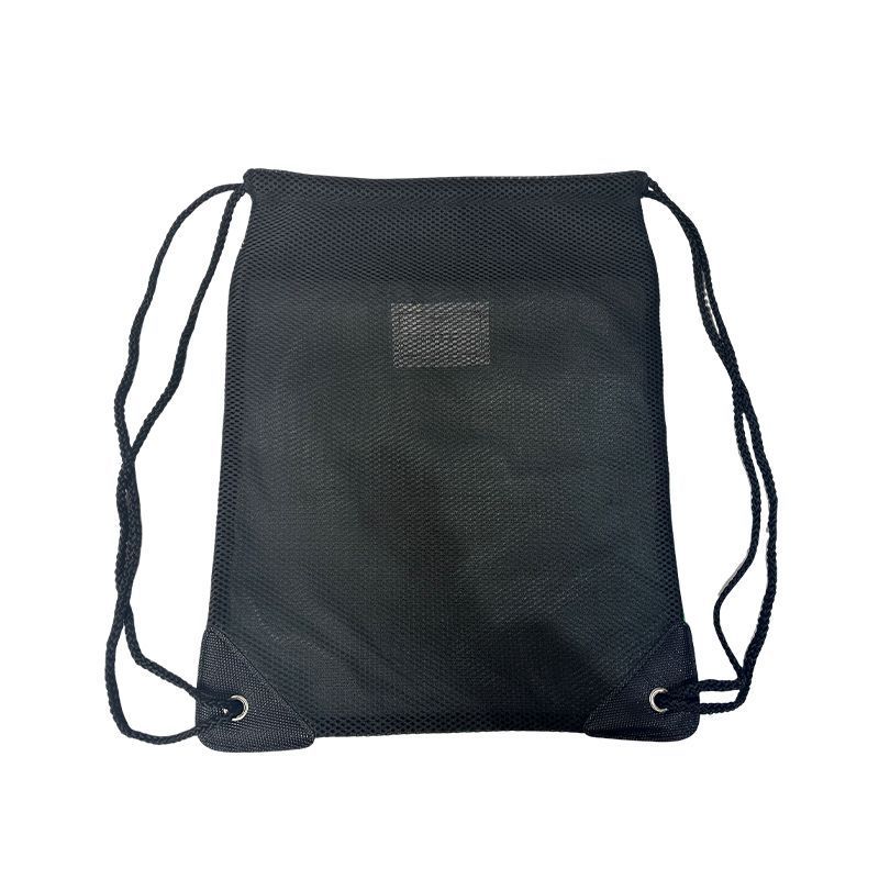 Water Resistant String Bag Sandwich Fabric Drawstring Backpack