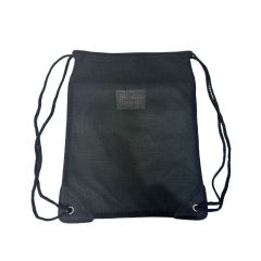 Water Resistant String Bag Sandwich Fabric Drawstring Backpack