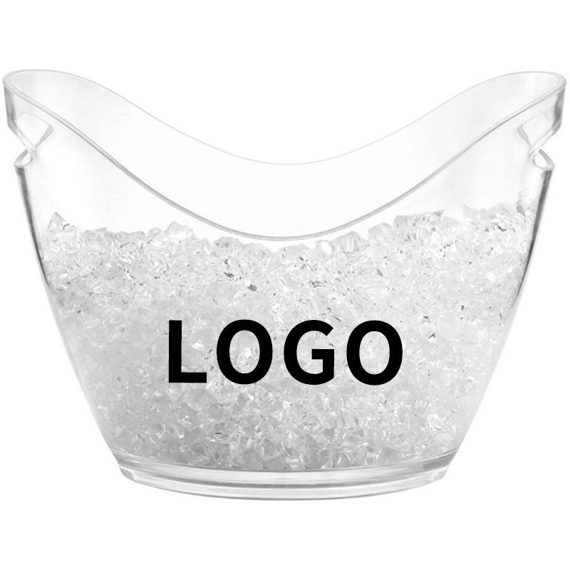 Clear  Plastic Ice Bucket
