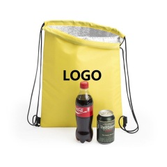 Polyester Aluminium Cooler Drawstring Bags