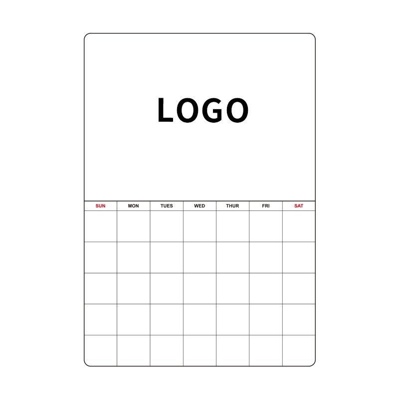 Fridge Magnetic Dry Erase Board