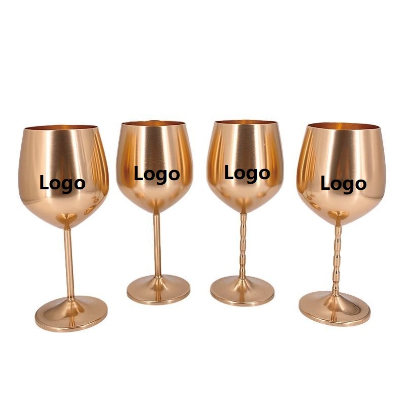 Unbreakable Metal Aluminum Wine Goblet