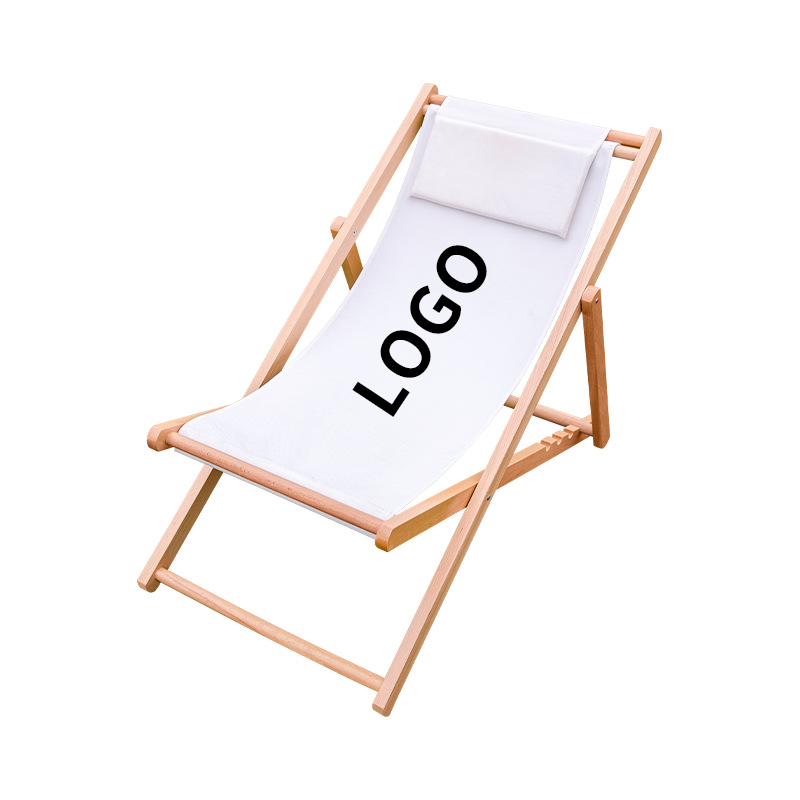 Replacement Oxford Cloth Wooden Beach Sling Chair