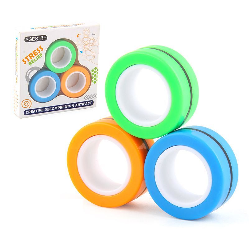 Magnetic Rings Fidget Toy