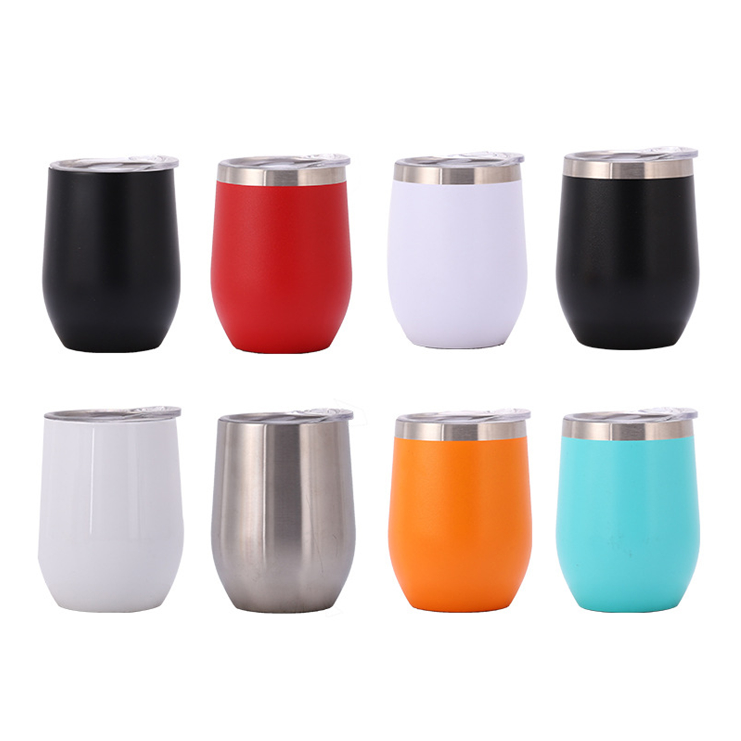 12oz Vacuum Insulated Stainless Steel Wine Cup