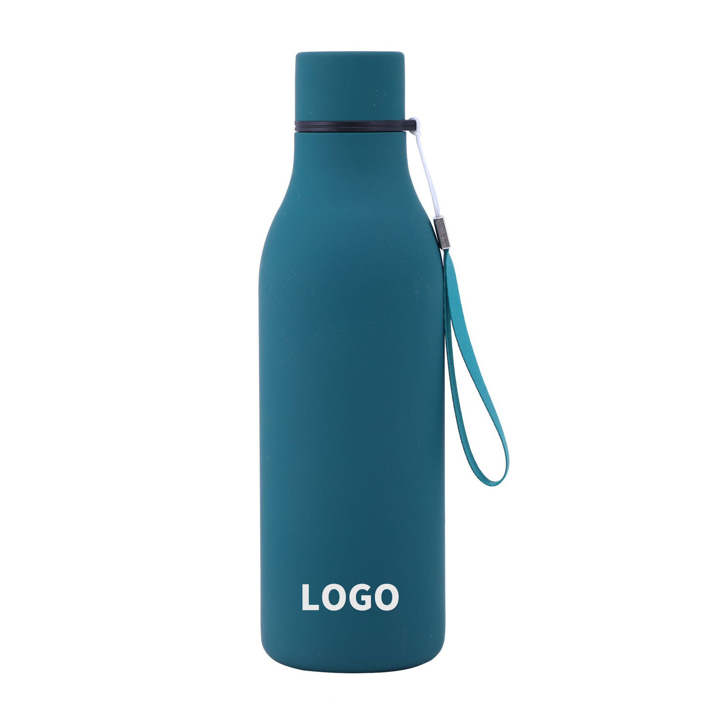 New 18oz Stainless Steel Water Bottle with Geometric Pattern