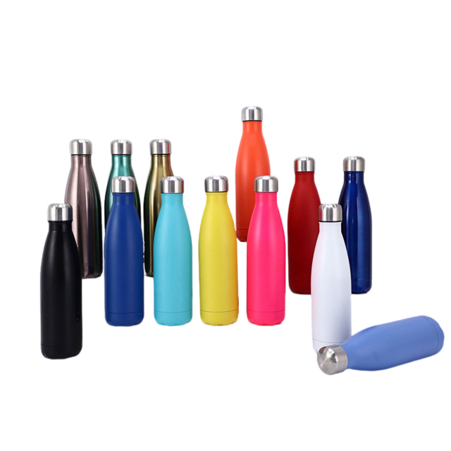 17oz Cola Shape Stainless Steel Vacuum Insulated Water Bottle