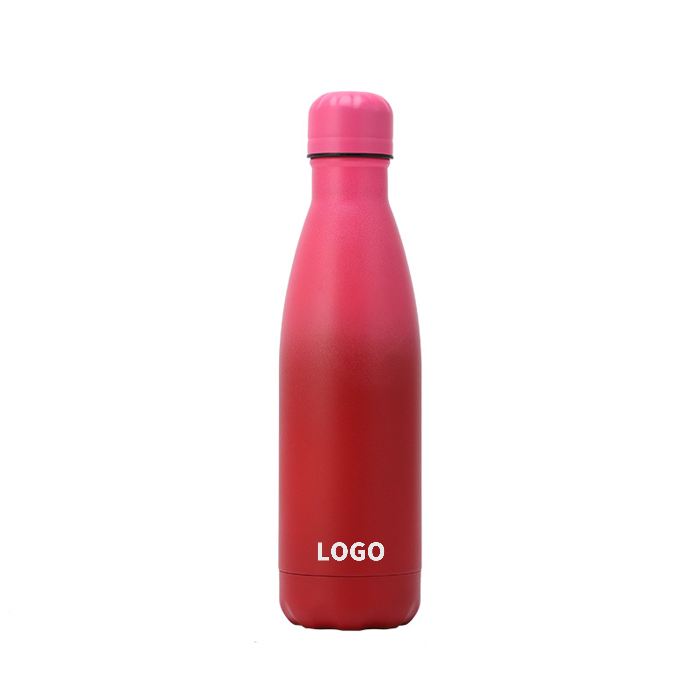 17 Oz Stainless Steel Vacuum Insulated Gradient Ramp Color Water Bottle