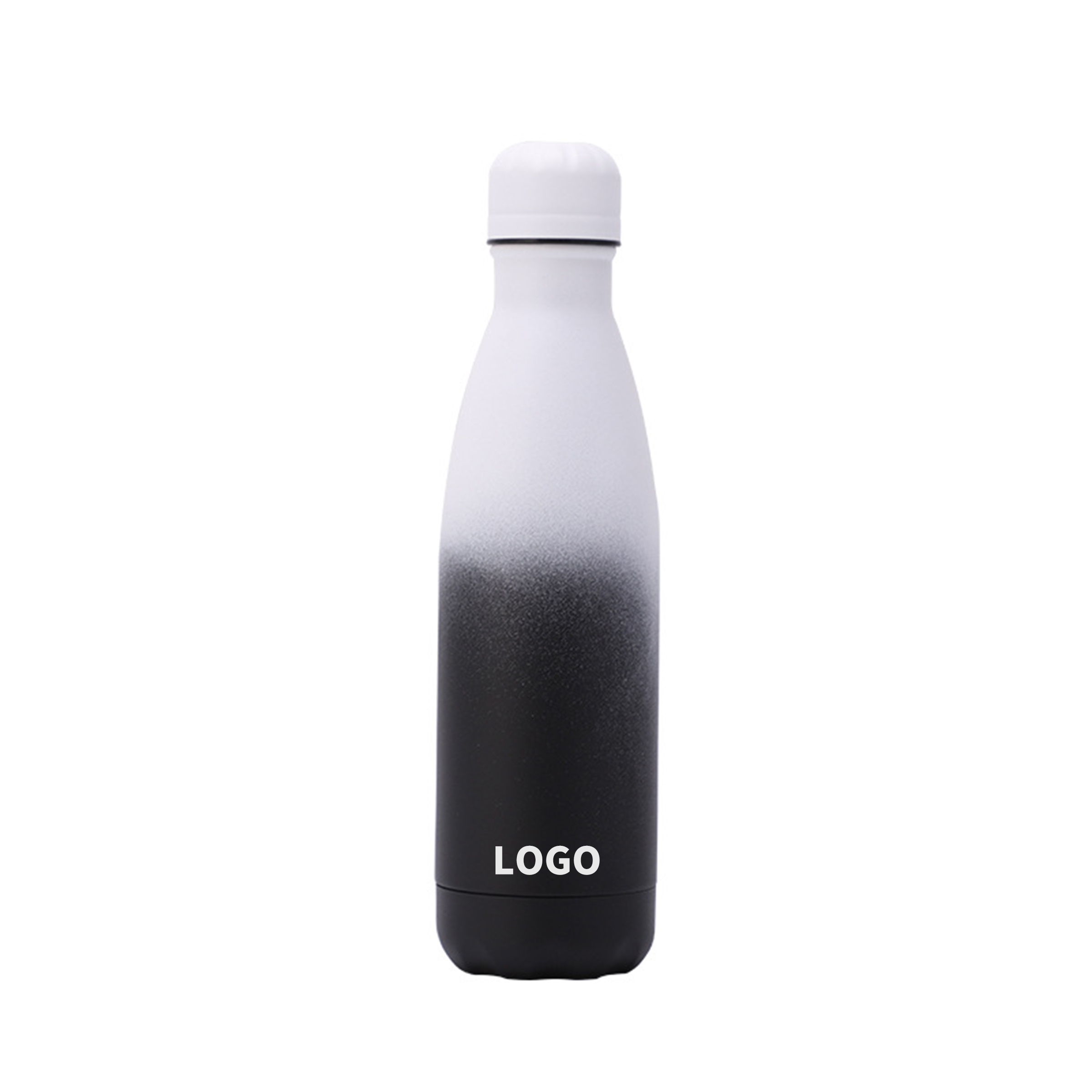 17 Oz Stainless Steel Vacuum Insulated Gradient Ramp Color Water Bottle