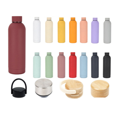 12 Oz/17 Oz/22 Oz/ 25Oz  Thermal Insulated Thumbler Stainless Steel Narrow-mouthed Water Bottle
