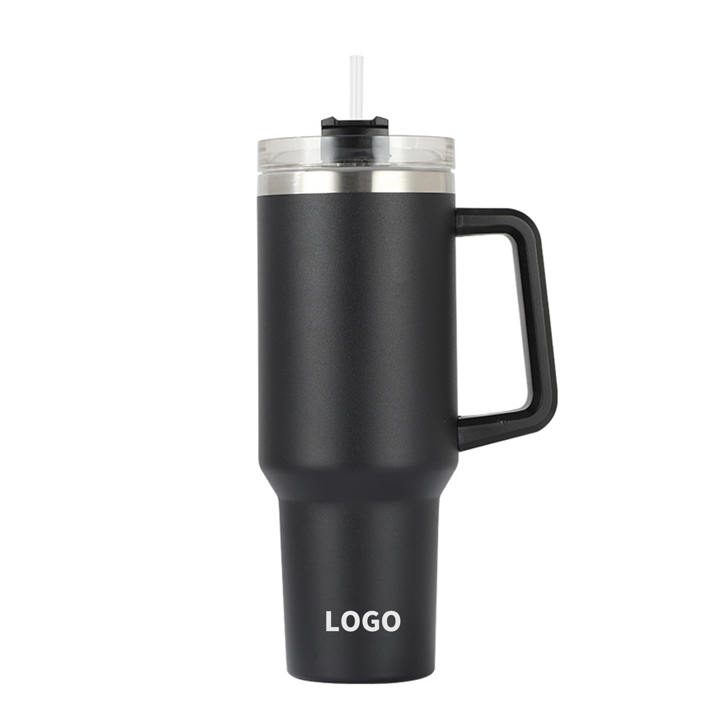 40 oz Stainless Steel Thermal Car Mug with Handle