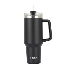 40 oz Stainless Steel Thermal Car Mug with Handle
