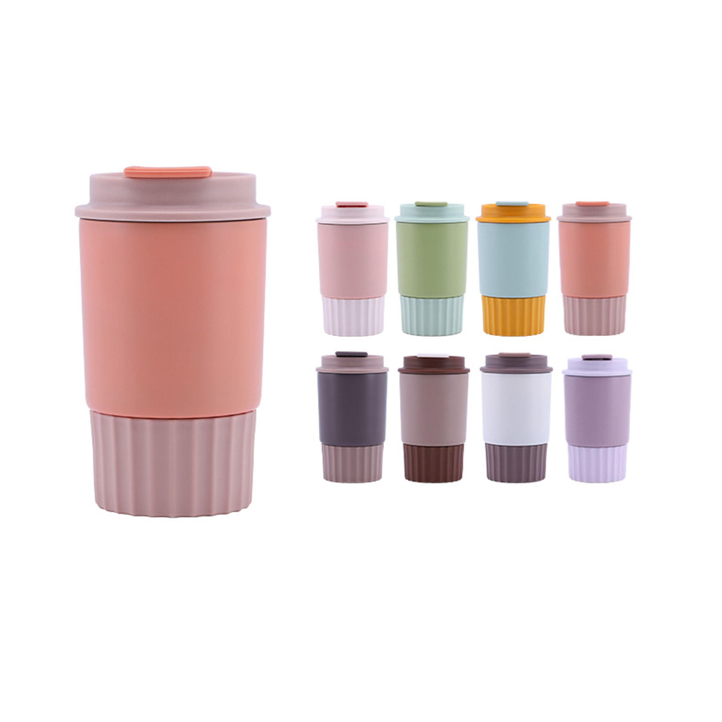 12oz Stainless Steel Vacuum Insulated Coffee Mug with Leak Proof Lid