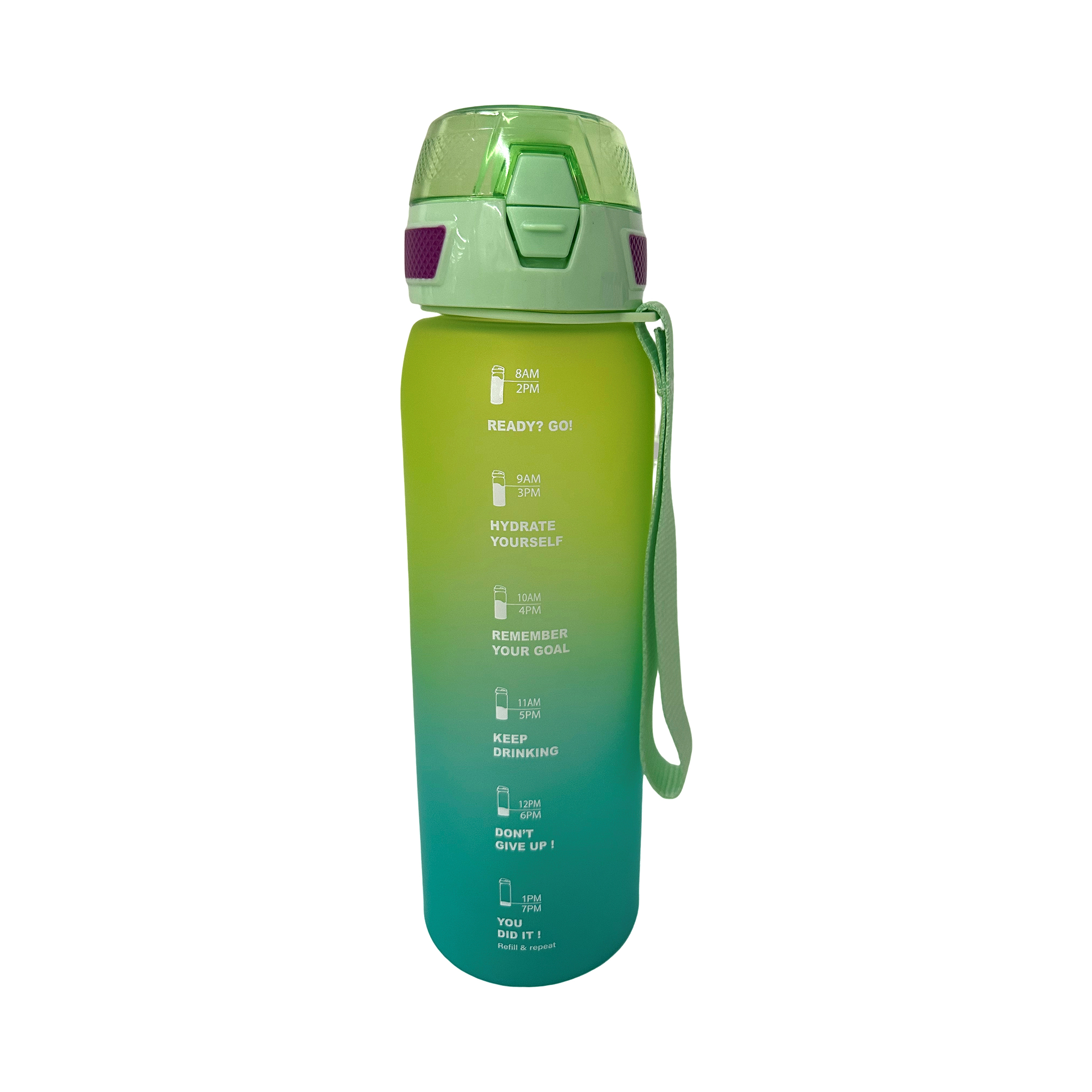 30oz Gradient Color Tritan Sports Bottle