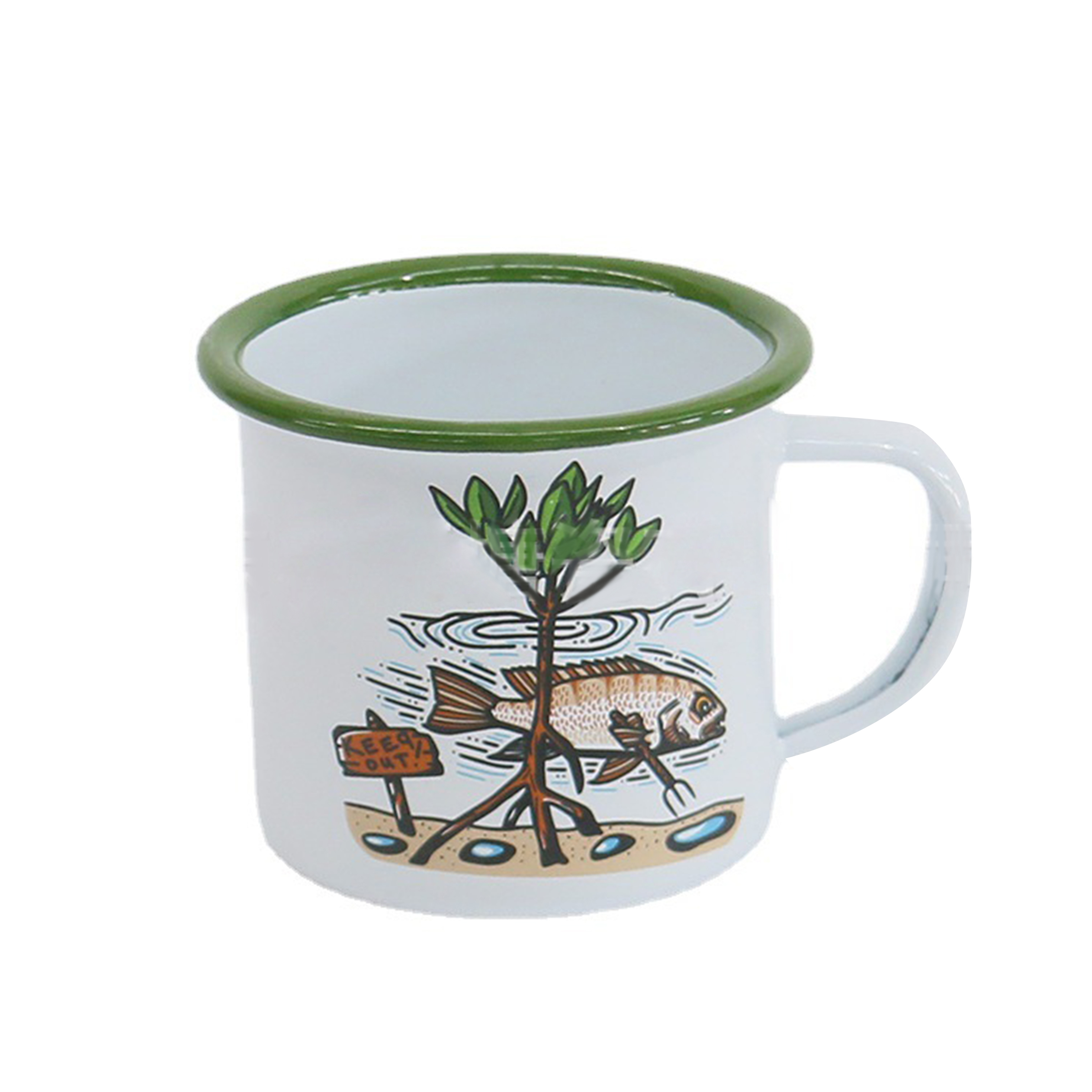 12oz Mini Enamel Camping Coffee Mugs
