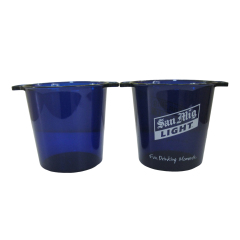 5L Clear Plastic Cooler Bucket with Handle