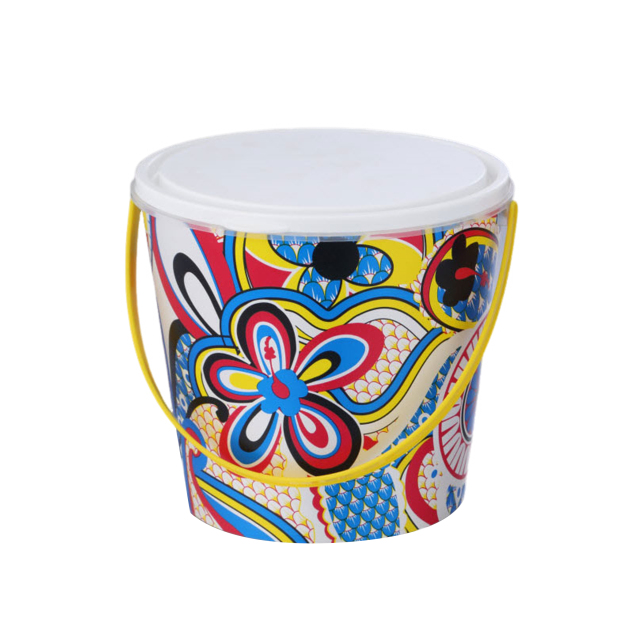 Plastic Snack Bucket With Lids
