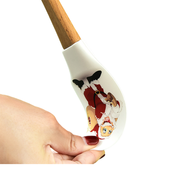 Silicone wood handle Cake Spatulas