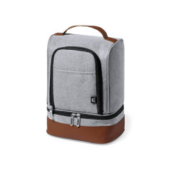 Leather Handle Cooler Bag