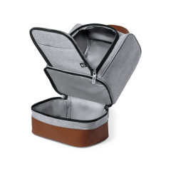 Leather Handle Cooler Bag