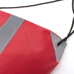 Reflective Drawstring Backpack