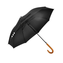Manual Wood Crook Handle Umbrella