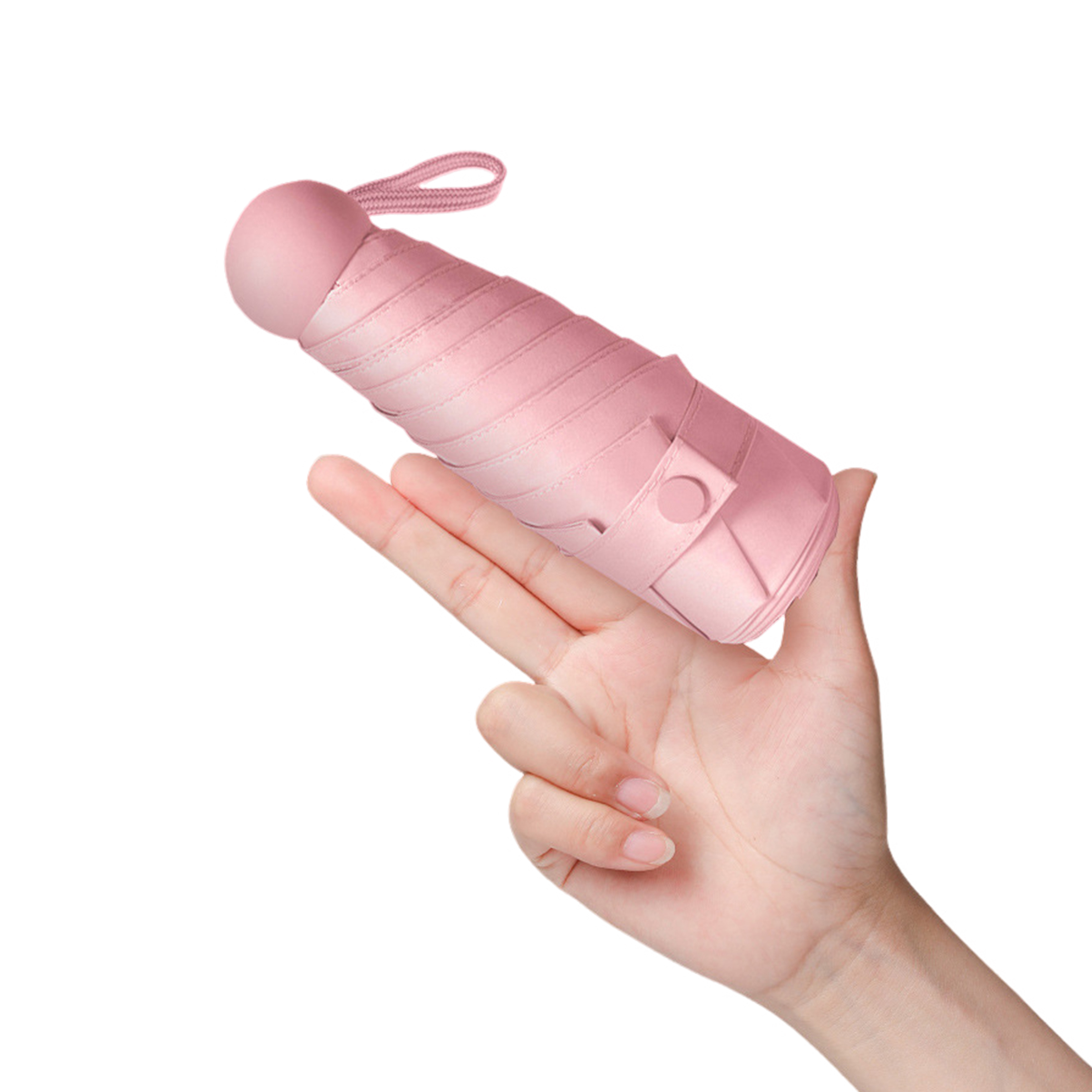 Anti UV Lightweight Mini Size Portable Travel Sun and Rain Umbrella