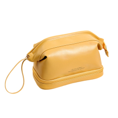 Soft PU Leather Cosmetic Bag