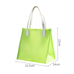PVC Beach Wash Jelly Tote Bag